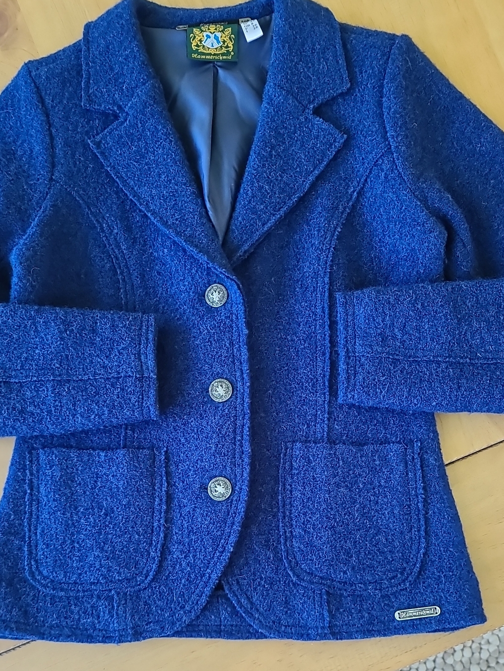 Hammerschmid Women's Boiled Wool Jacket 34